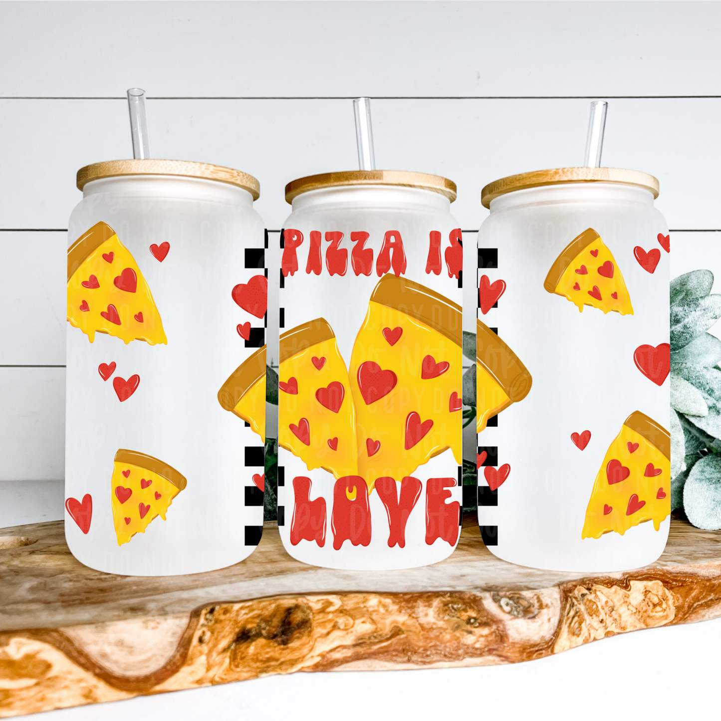 Pizza Is Love 16oz Tumbler Wrap