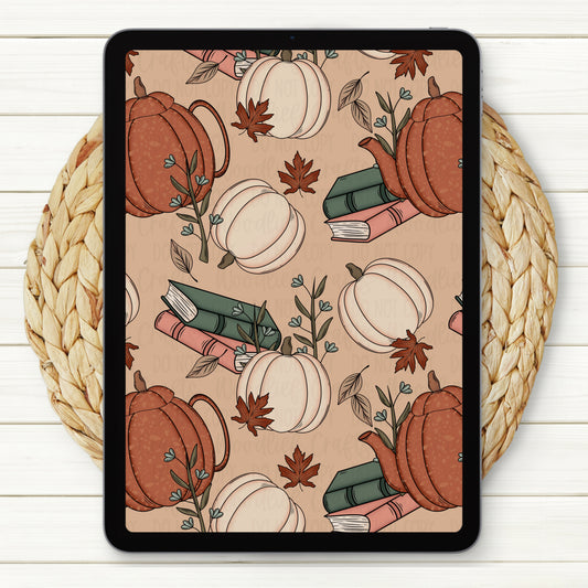 Warm & Cozy Seamless Digital Paper | Two Scales Included