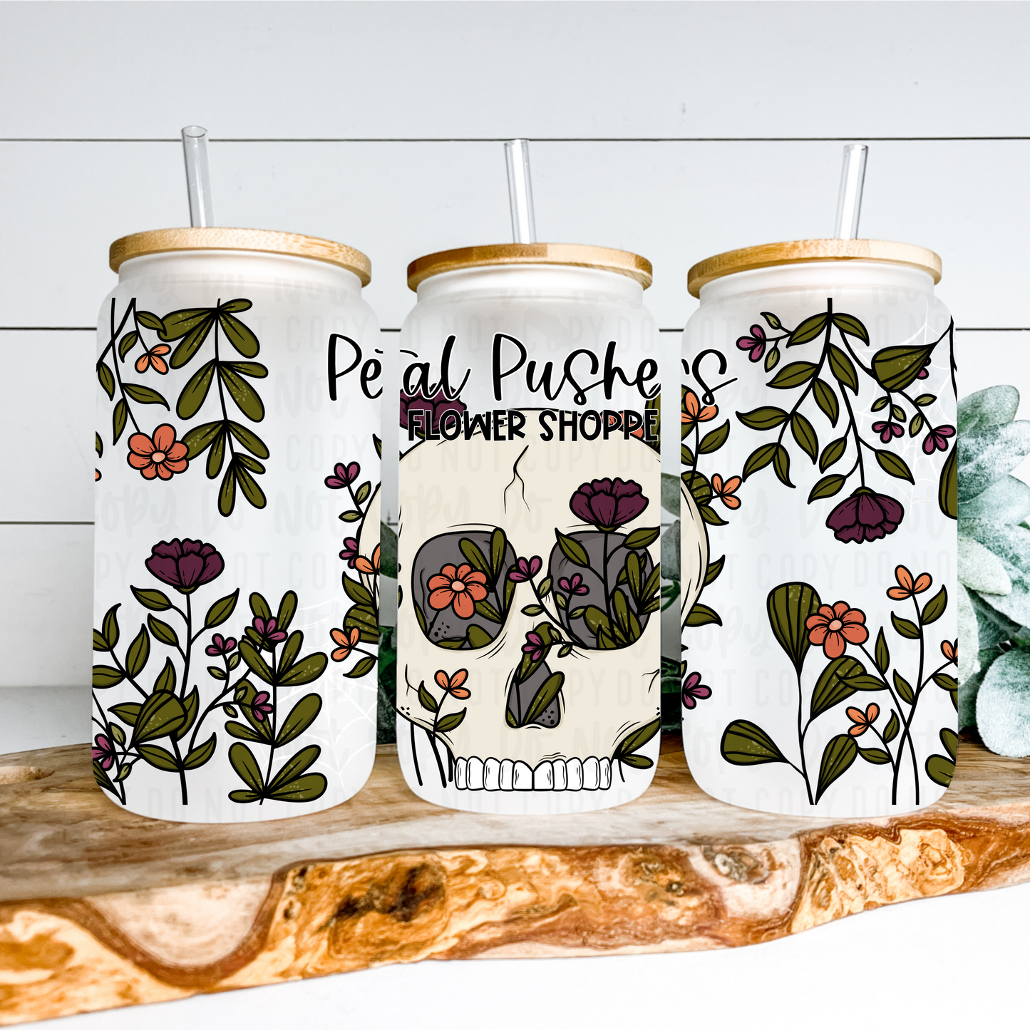 Petal Pushers 16oz Tumbler Wrap