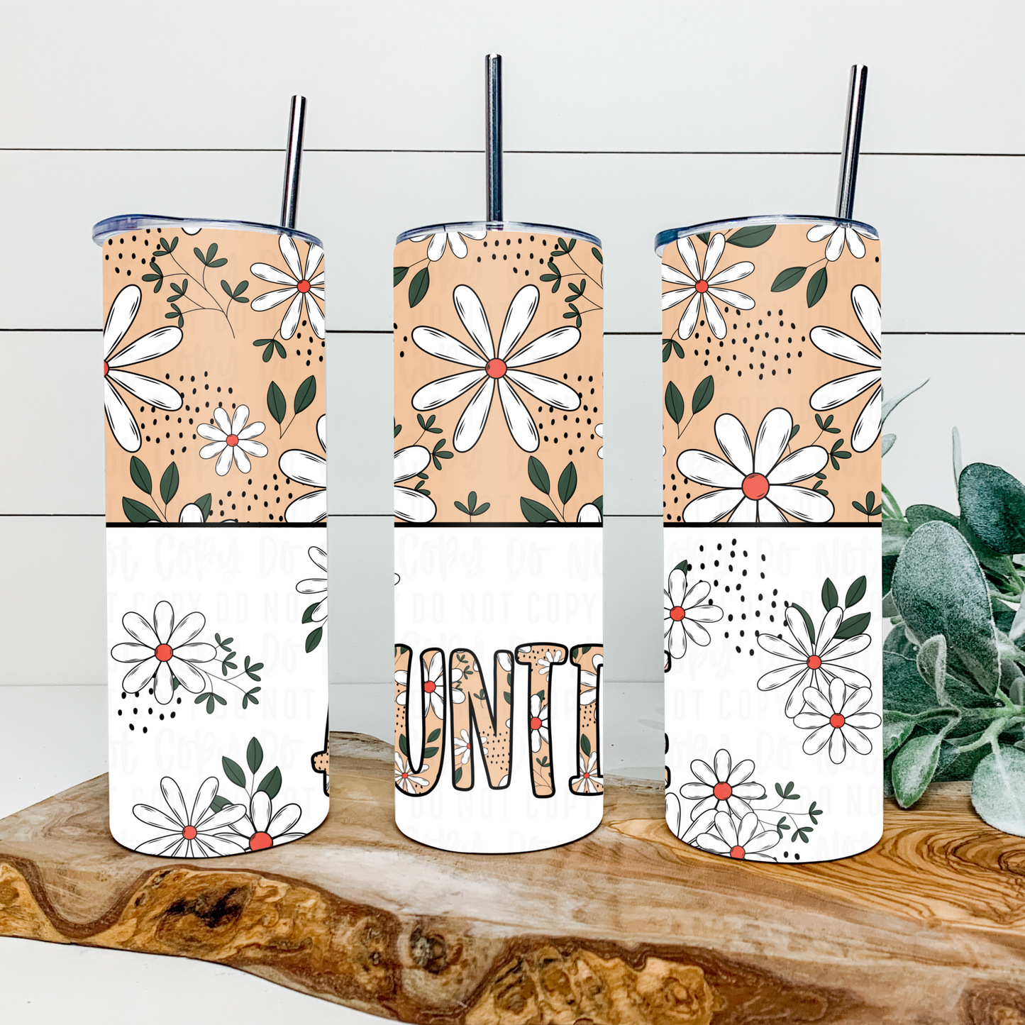 Auntie 20oz Tumbler Wrap | Split Tumbler Wrap | Seamless Tumbler Wrap