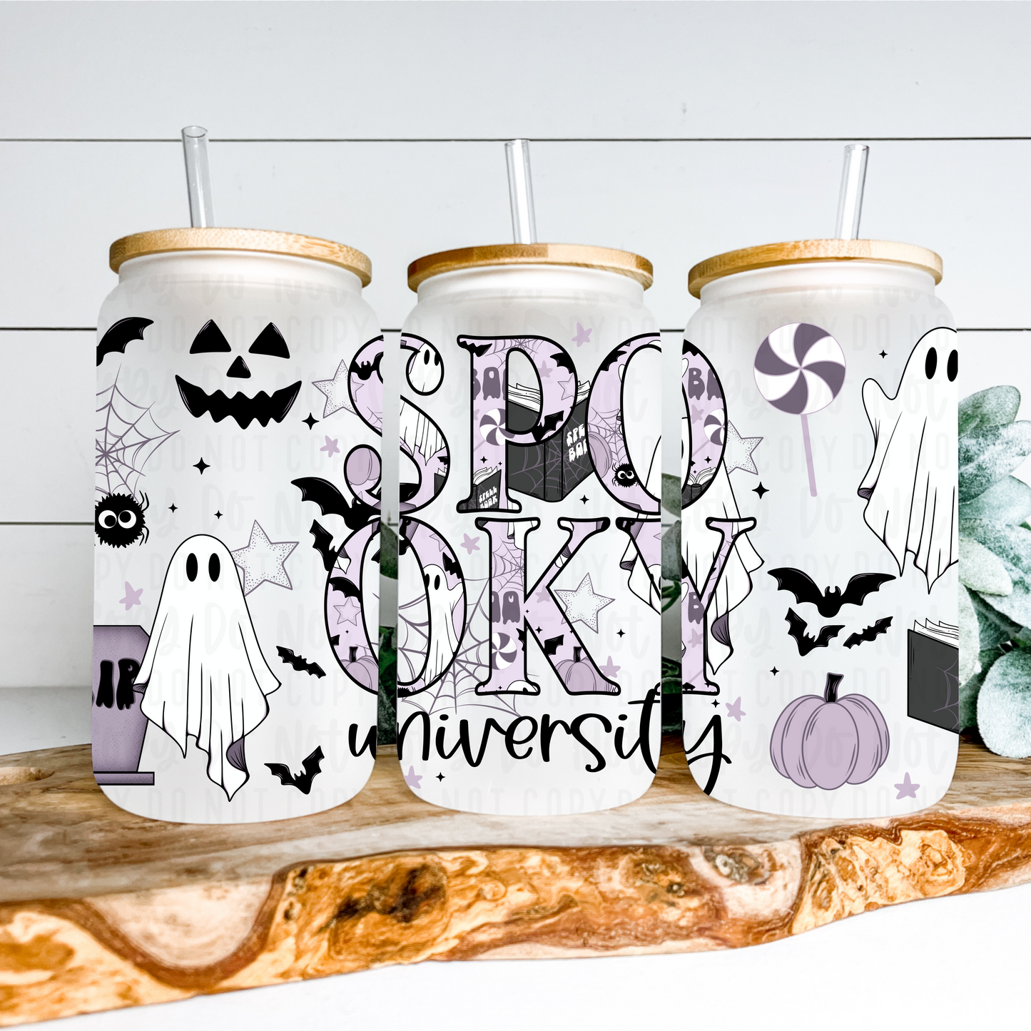 Spooky University 16oz Tumbler Wrap