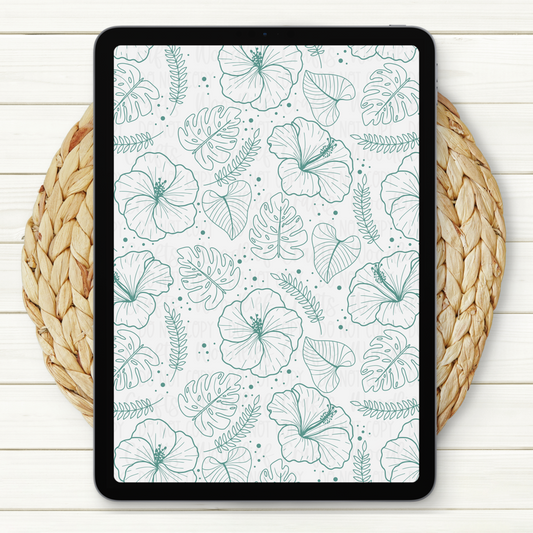 Here Comes The Sun Seamless Digital Paper | Two Scales Included