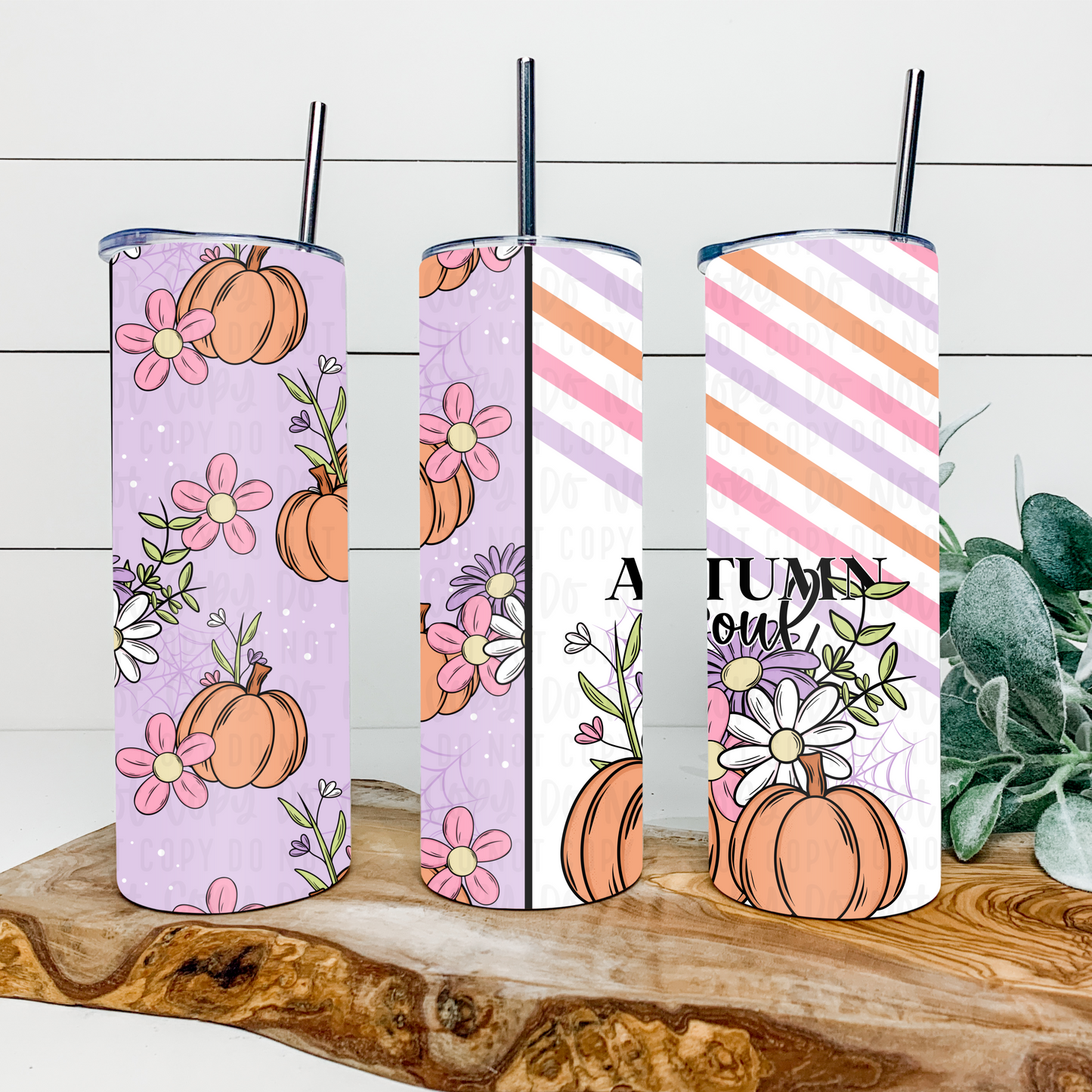 Autumn Soul 20oz Tumbler Wrap | Split Tumbler Wrap