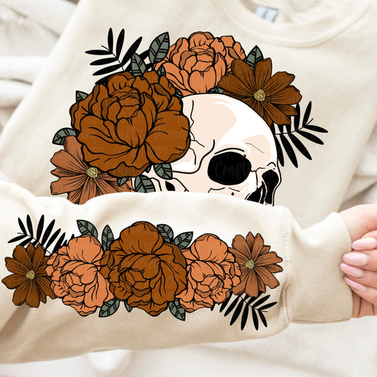 Floral Skull Digital Download