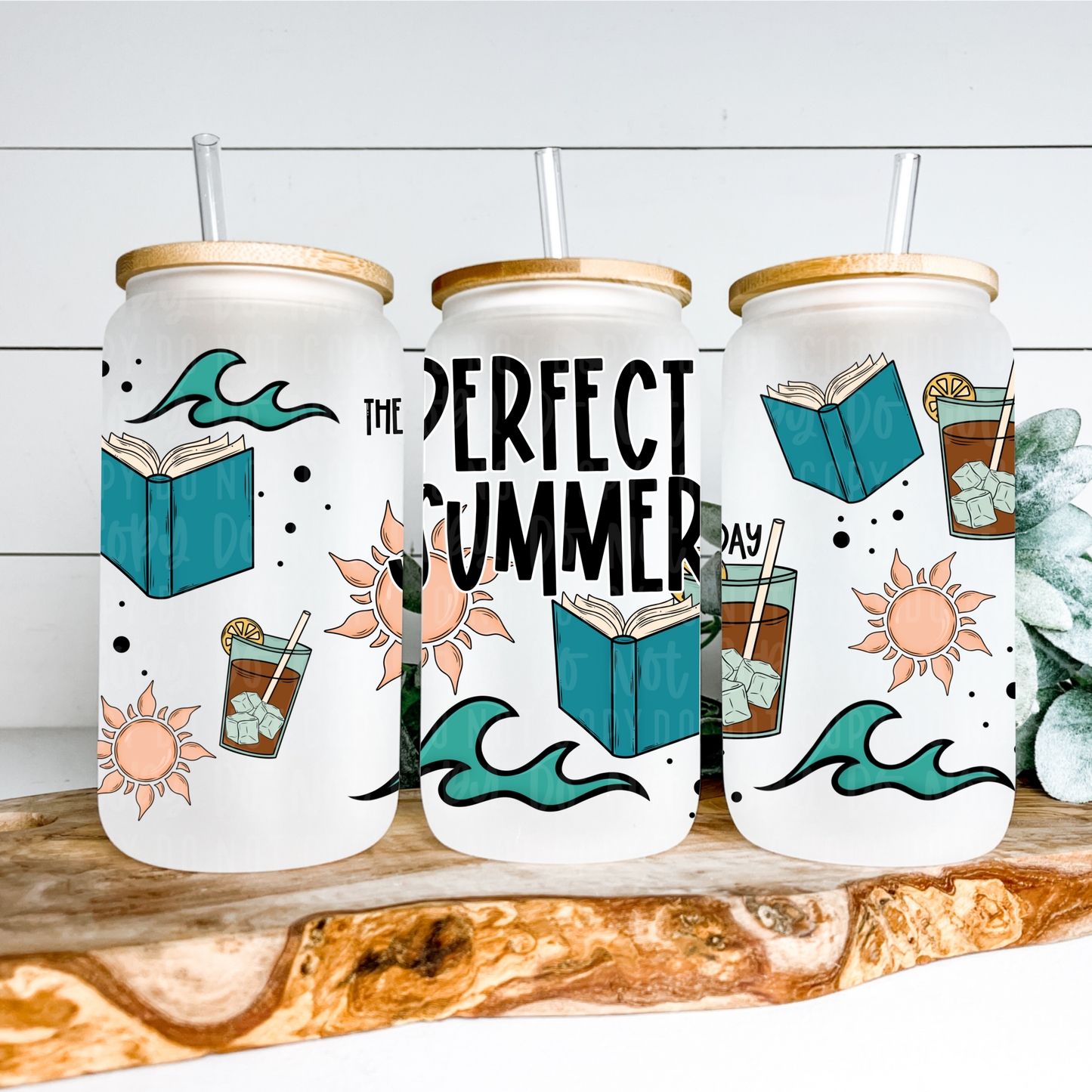 The Perfect Summer Day 16oz Tumbler Wrap