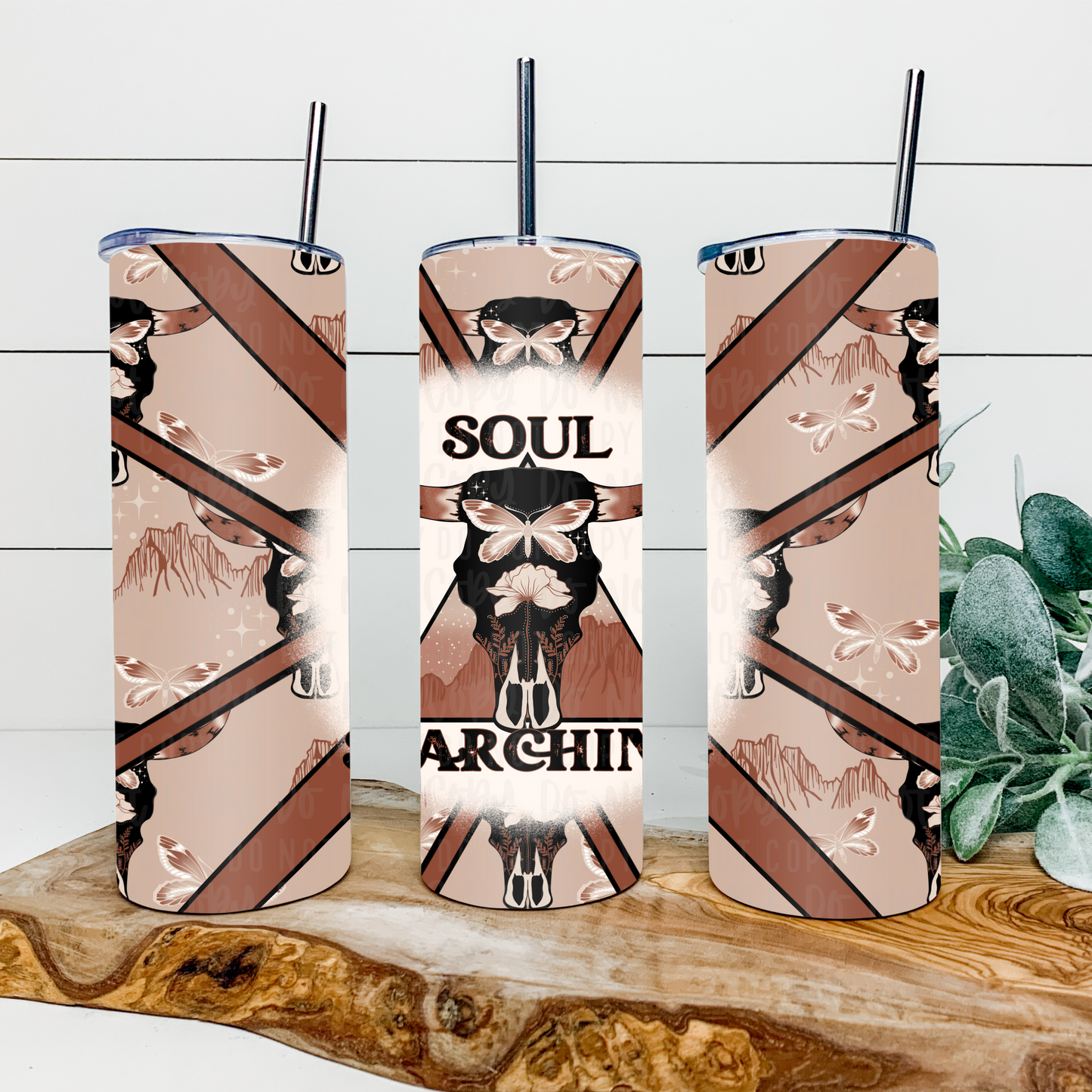 Soul Searching 20oz Tumbler Wrap | Burst Tumbler Wrap | Seamless Tumbler Wrap