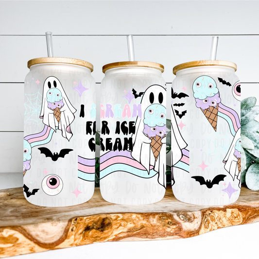 I Scream For Ice Cream 16oz Tumbler Wrap