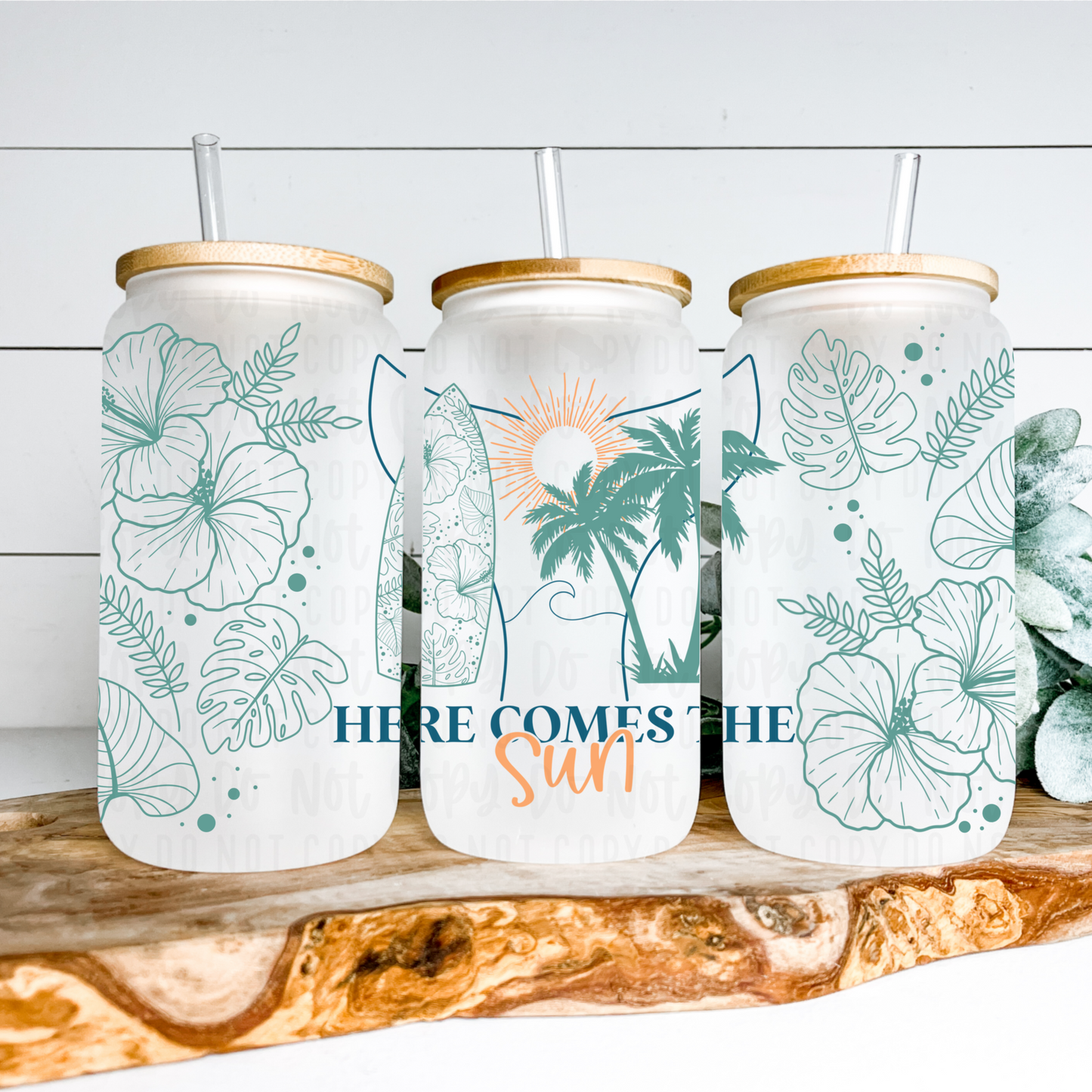 Here Comes The Sun 16oz Tumbler Wrap