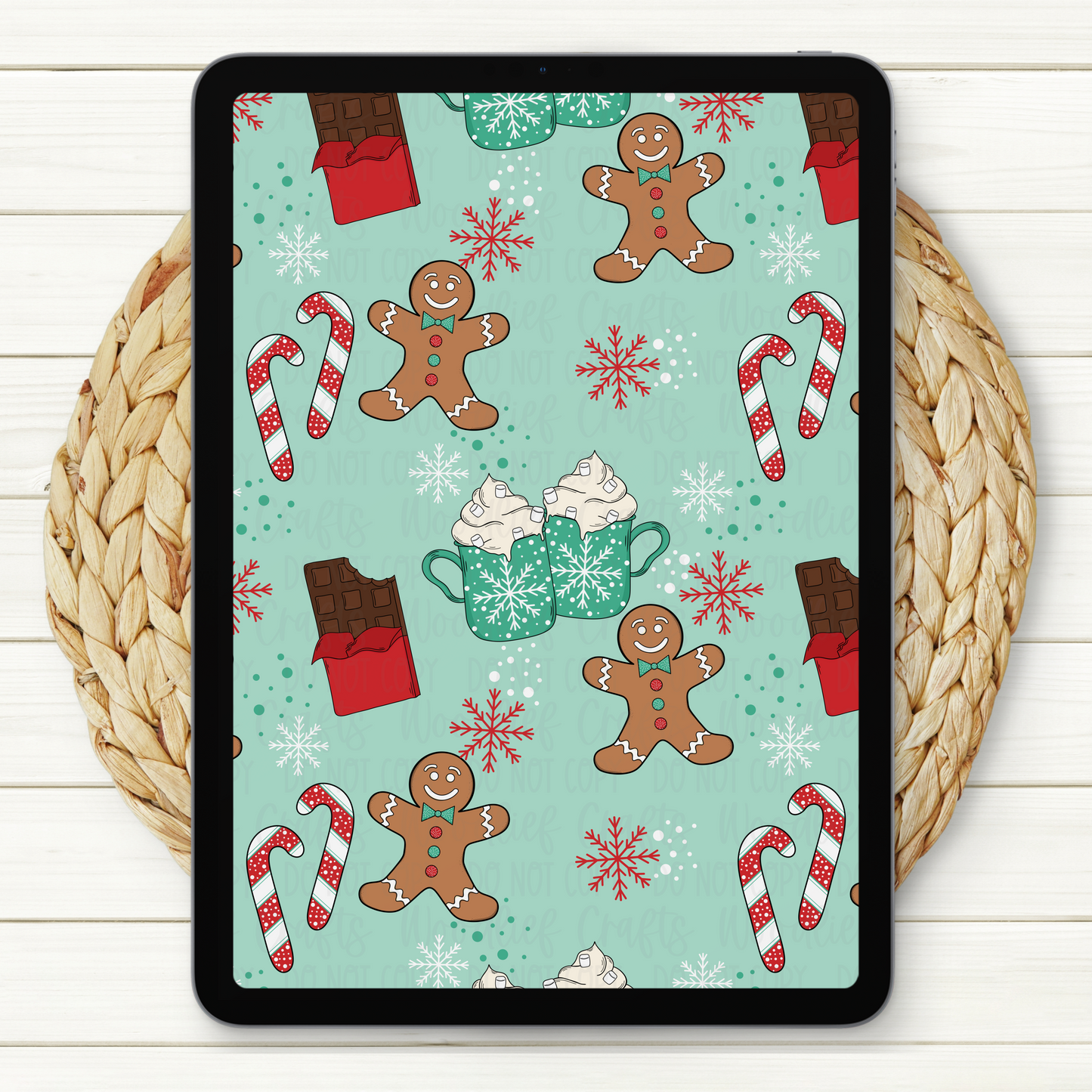 Its The Sweetest Time Of The Year Seamless Digital Paper | Two Scales Included