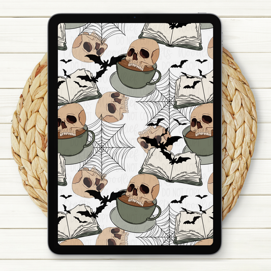 Coffee My Favorite Elixir Seamless Digital Paper | Two Scales Included