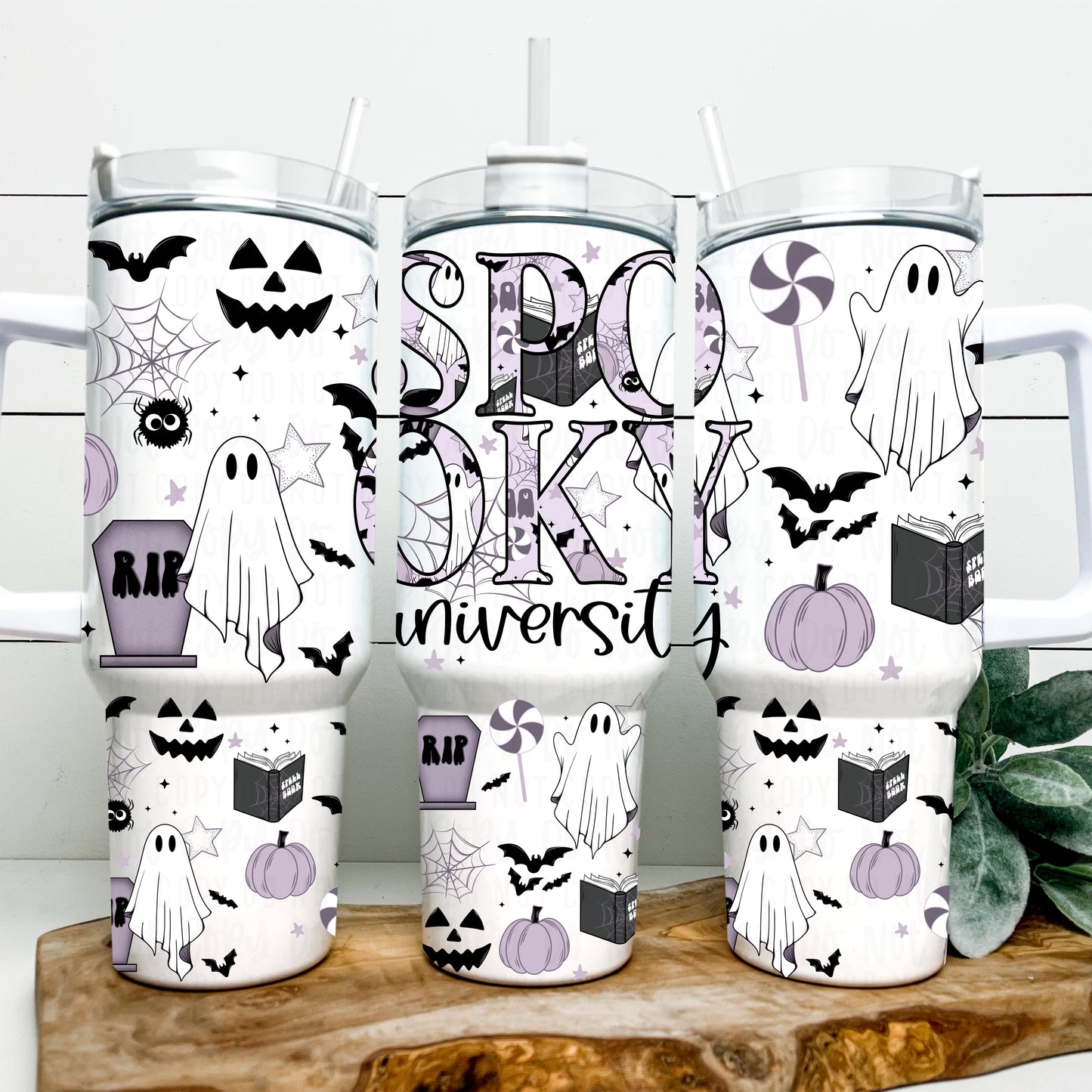 Spooky University 40oz Tumbler Wrap