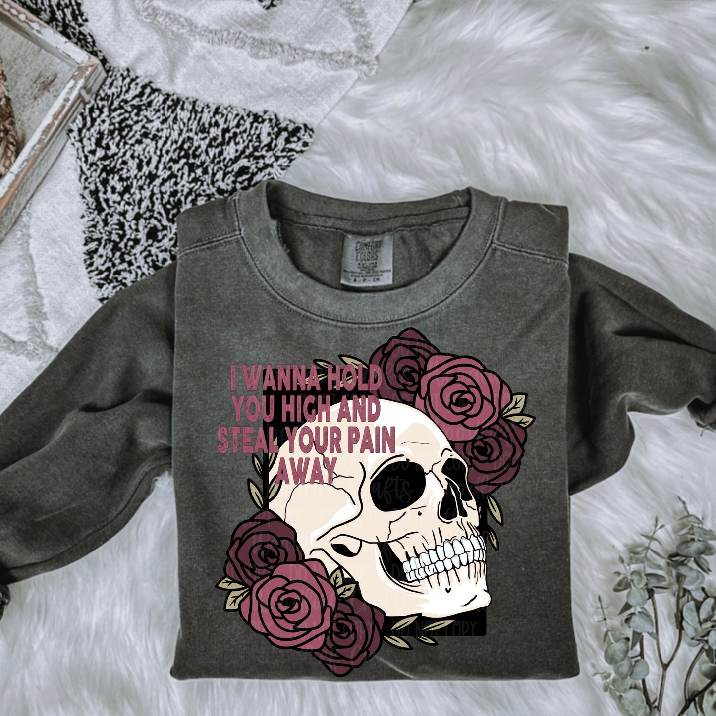 Steal Your Pain Away Digital Download | Pink Florals