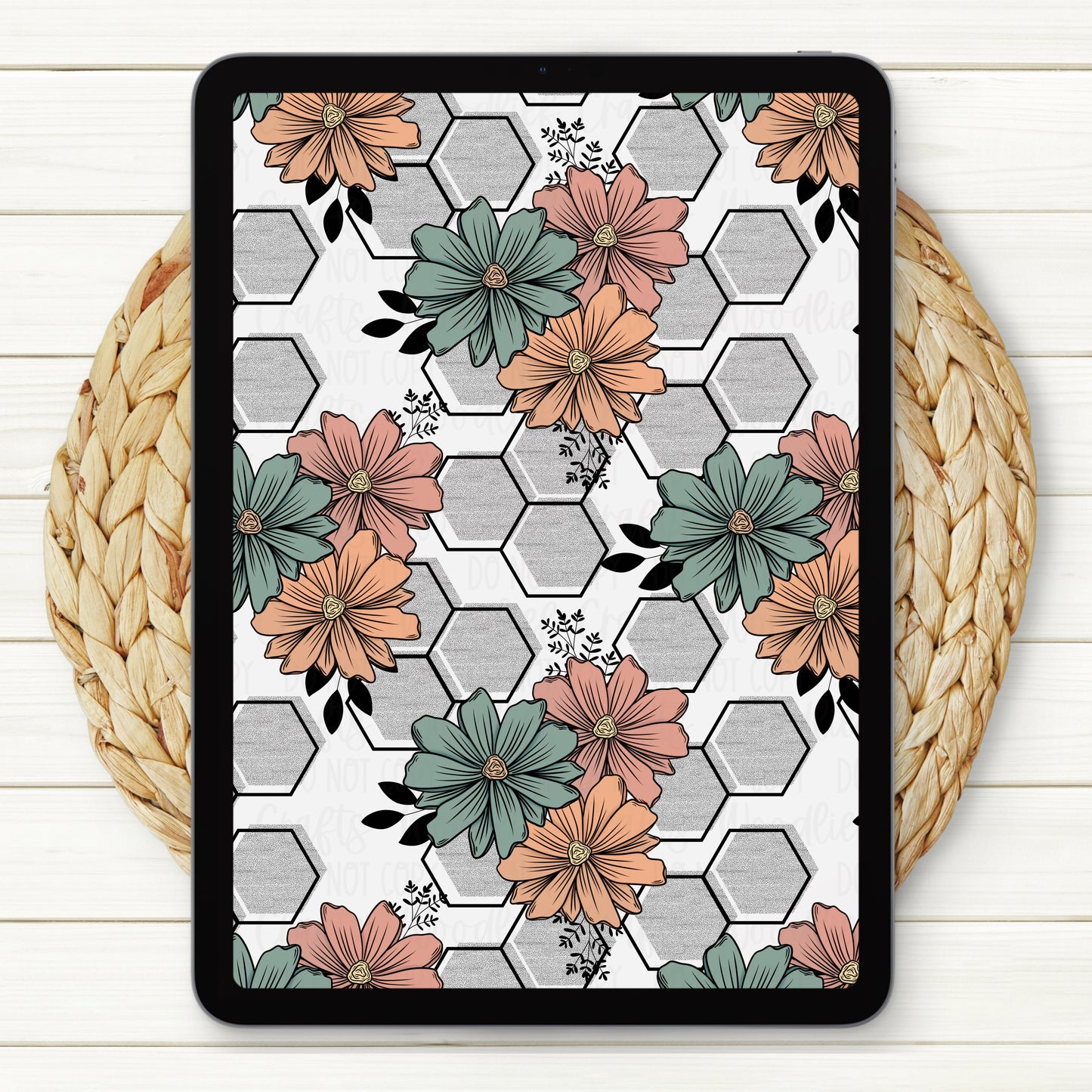 Keep Growing Anyways Seamless Digital Paper | Two Scales Included