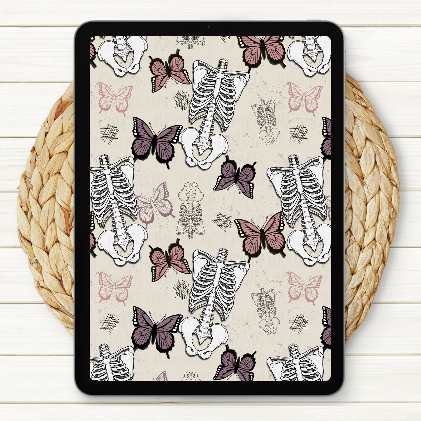 Set Me Free Seamless Digital Paper | Two Scales Included
