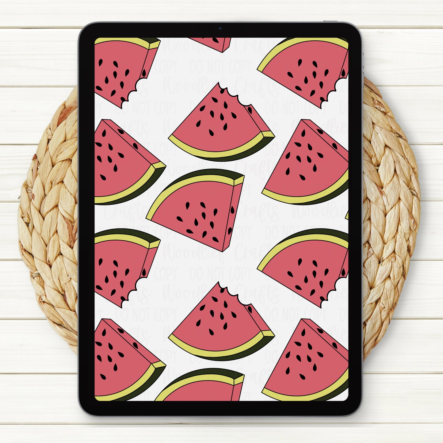 Watermelon Seamless Digital Paper | Two Scales Included