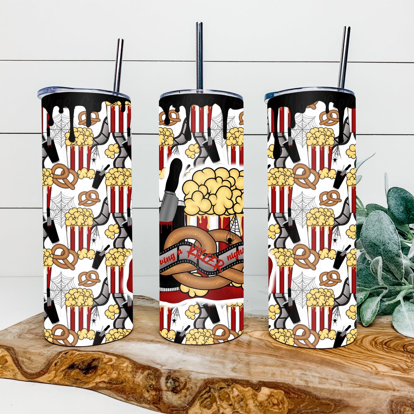 Having A Killer Night 20oz Tumbler Wrap | Seamless Tumbler Wrap