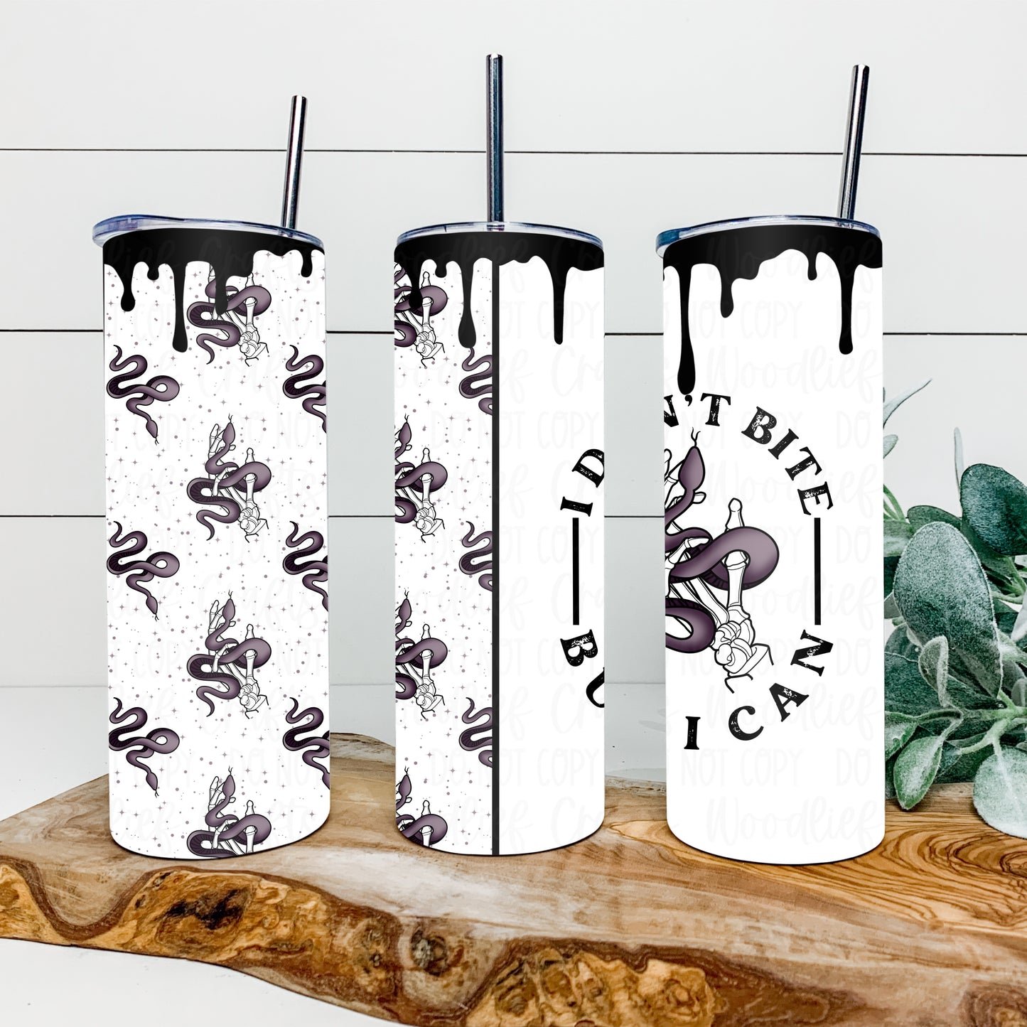 I Don’t Bite 20oz Tumbler Wrap | Split Tumbler Wrap