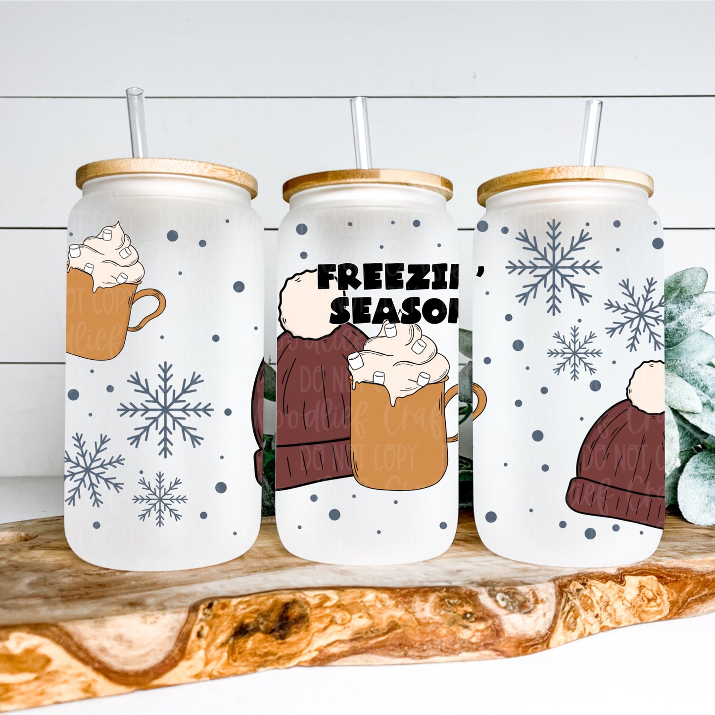 Freezin’ Season 16oz Tumbler Wrap