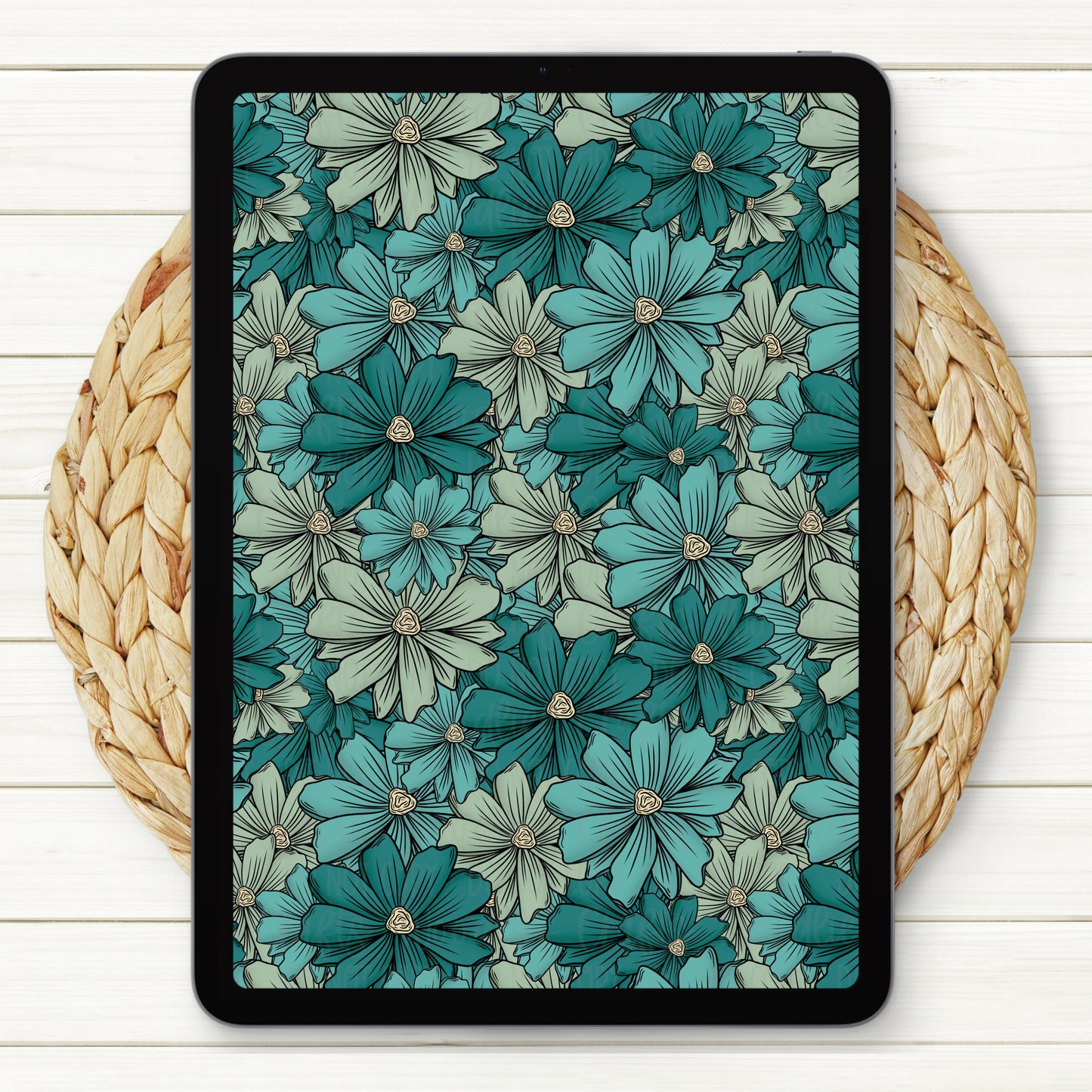 Just Breathe Seamless Digital Paper | Two Scales Included