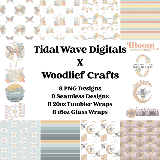 Tidal Wave Digitals X Woodlief Crafts Collab | Retro Themed